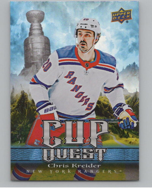 2025-26 Upper Deck Cup Quest #CQ13 Chris kreider V105257 Image 1