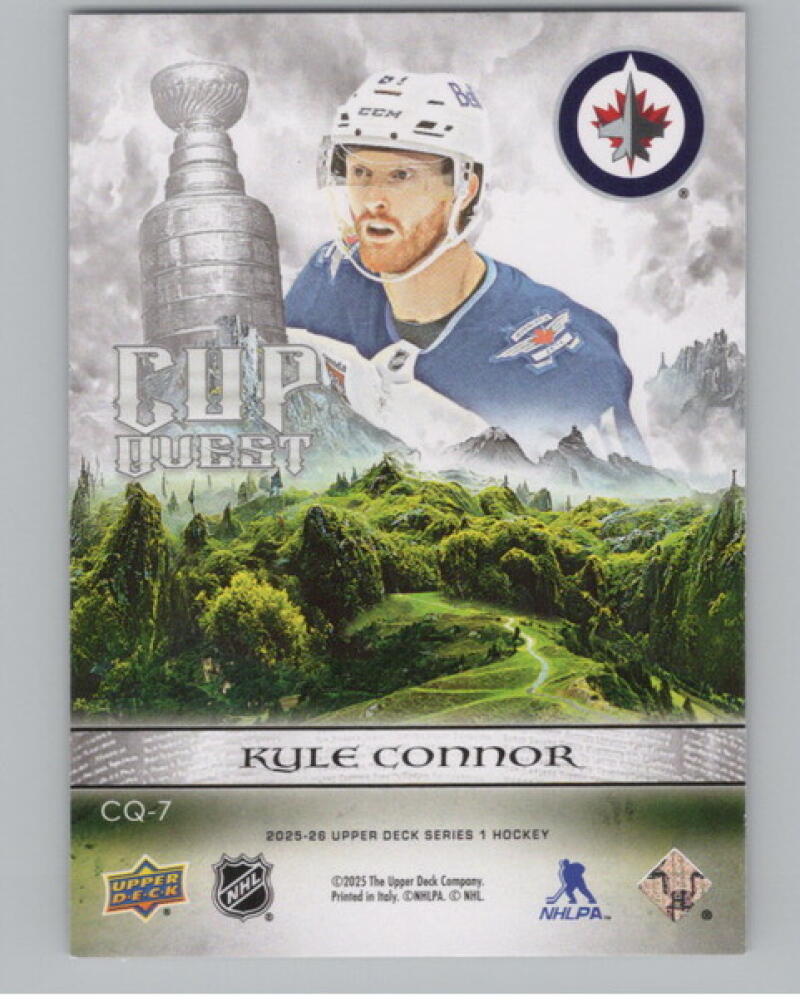 2025-26 Upper Deck Cup Quest #CQ7 Kyle Connor V105259 Image 2