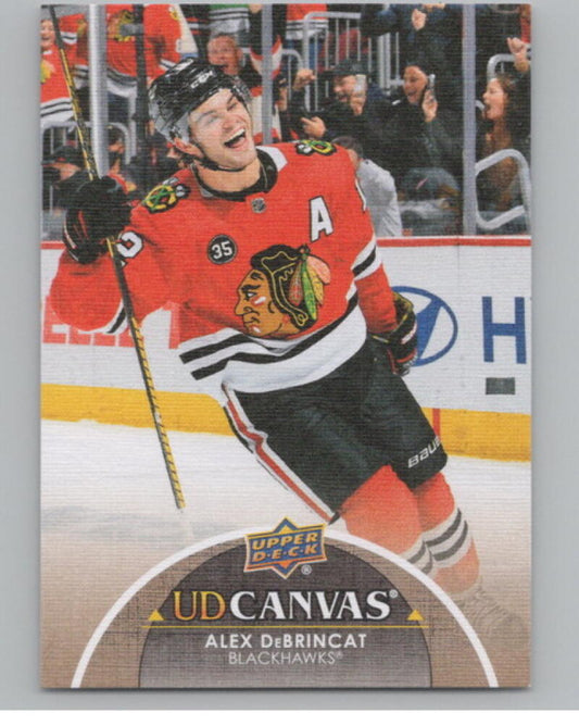 2021-22 Upper Deck Canvas #C137 Alex DeBrincat V105261 Image 1