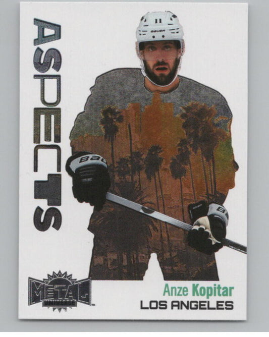 2022-23 Metal Universe Aspects #A16 Anze Kopitar V105264 Image 1