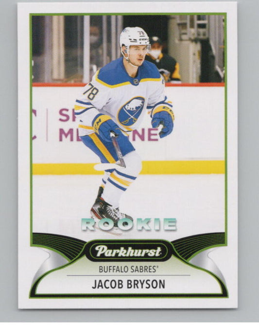 2021-22 Upper Deck Parkhurst #302 Jacob Bryson RC V105270 Image 1