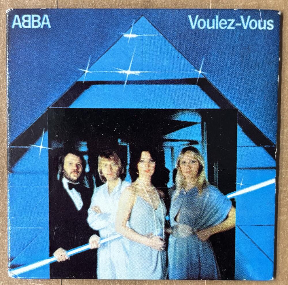 1981-83 Amurol Chu-Bops Vintage 3" Music Album Cover #1 ABBA  Image 1