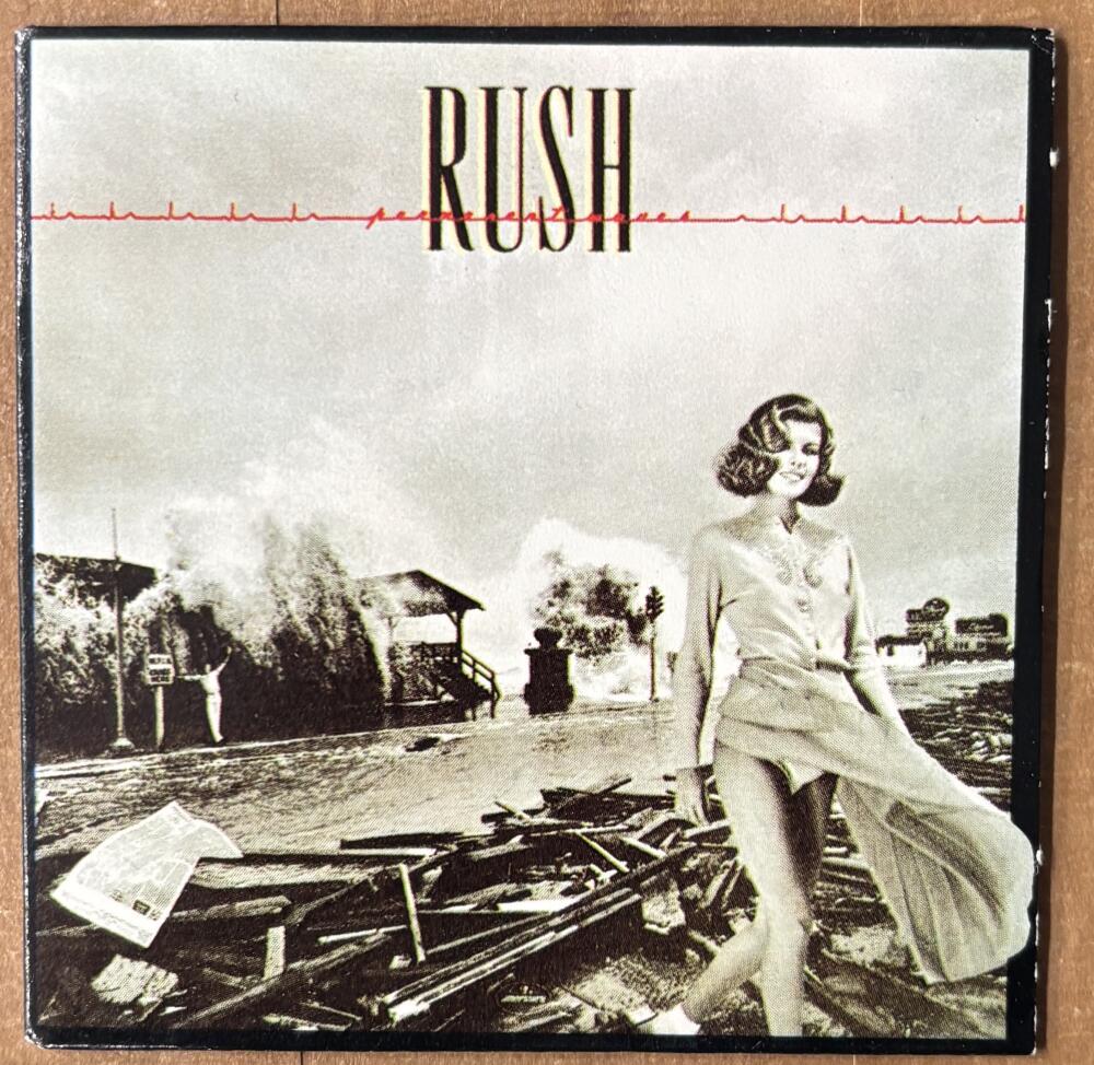 1981-83 Amurol Chu-Bops Vintage 3" Music Album Cover #7 Rush Image 1