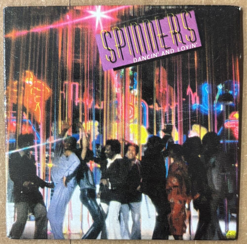 1981-83 Amurol Chu-Bops Vintage 3" Music Album Cover #8 Spinners Image 1