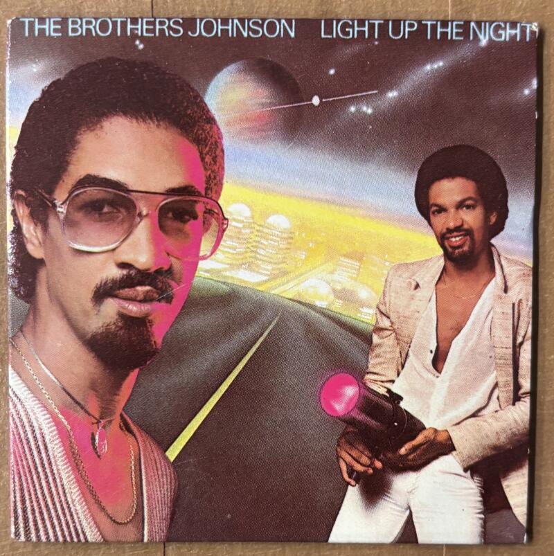 1981-83 Amurol Chu-Bops Vintage 3" Music Album Cover #10 The Brothers Johnson Image 1