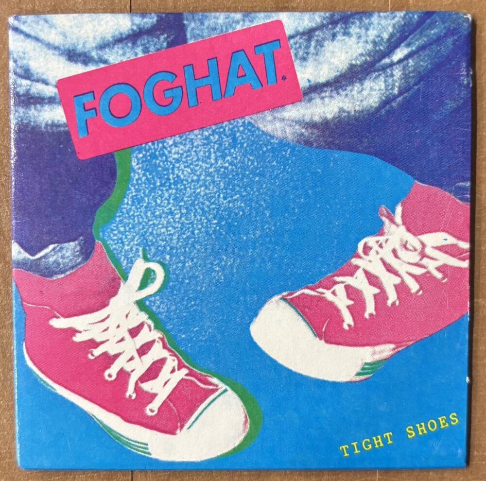 1981-83 Amurol Chu-Bops Vintage 3" Music Album Cover #12 Foghat Image 1