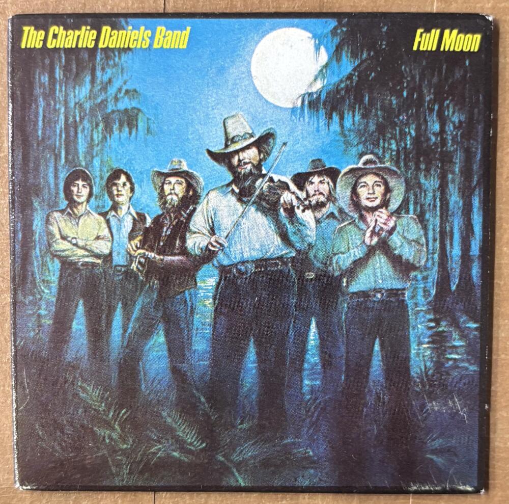 1981-83 Amurol Chu-Bops Vintage 3" Music Album Cover #19 Charlie Daniels Band Image 1