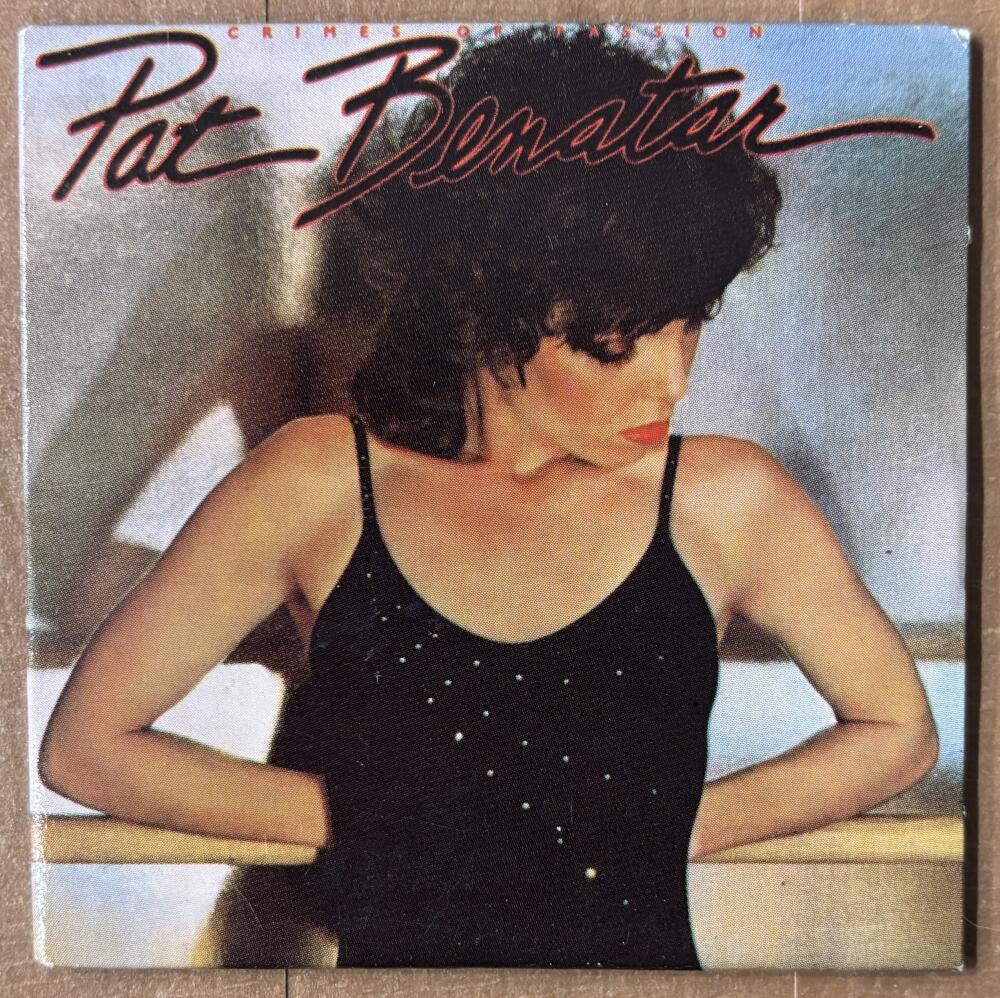 1981-83 Amurol Chu-Bops Vintage 3" Music Album Cover #25 Pat Benatar Image 1