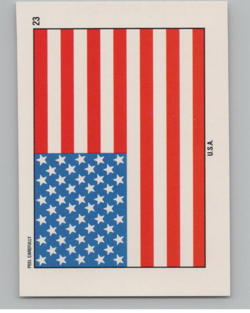 1991 Topps Desert Storm Stickers #23 USA V105281 Image 1