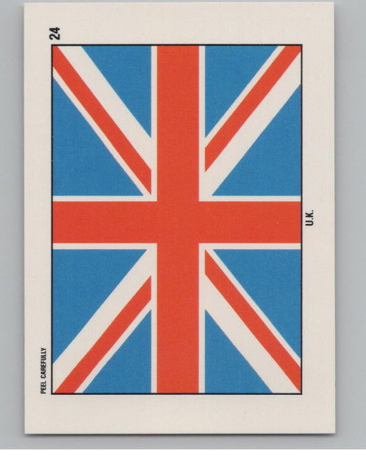 1991 Topps Desert Storm Stickers #24 U.K. V105283 Image 1