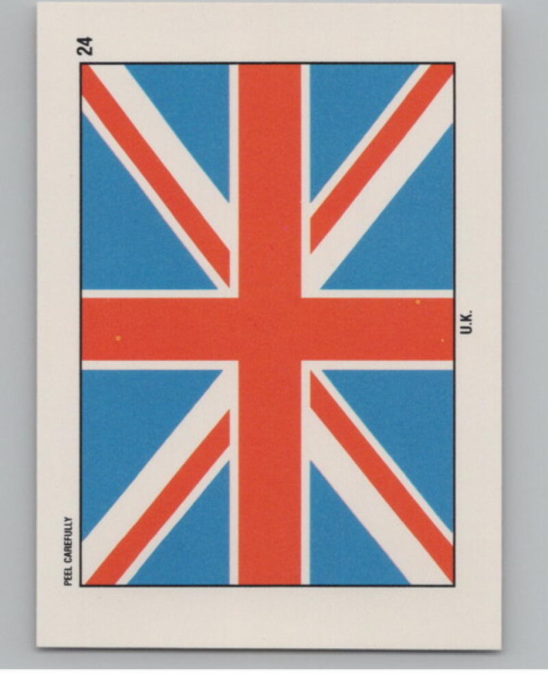 1991 Topps Desert Storm Stickers #24 U.K. V105284 Image 1