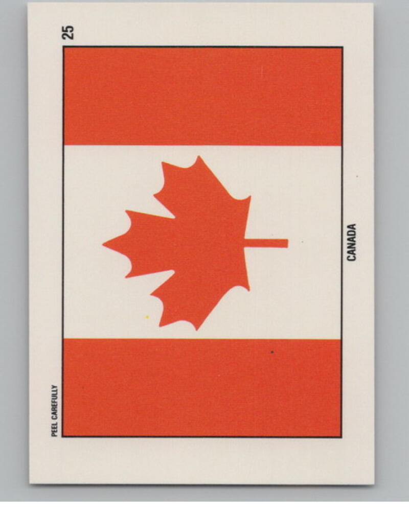 1991 Topps Desert Storm Stickers #25 Canada V105285 Image 1