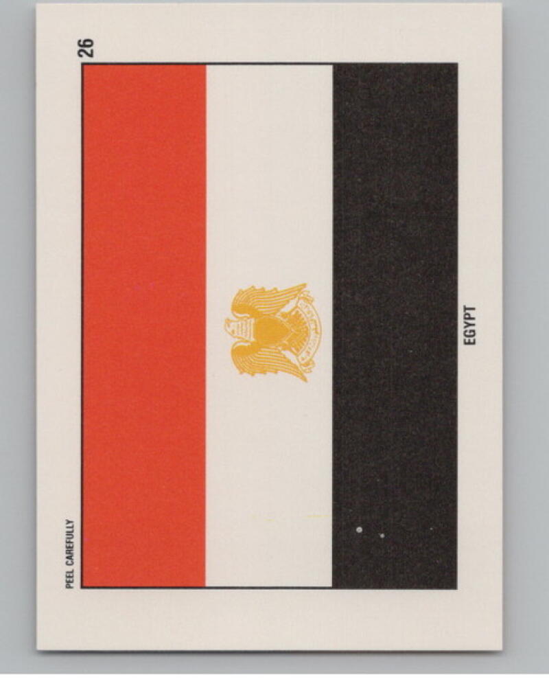 1991 Topps Desert Storm Stickers #26 Egypt V105286 Image 1