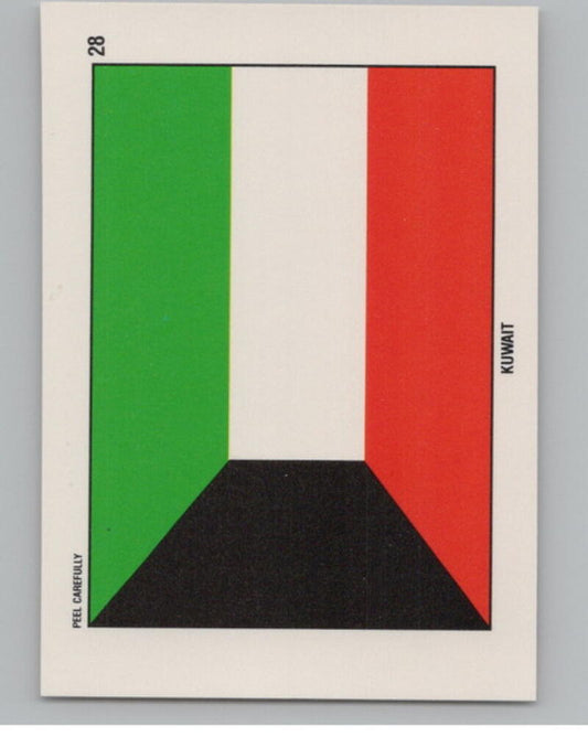 1991 Topps Desert Storm Stickers #28 Kuwait V105289 Image 1