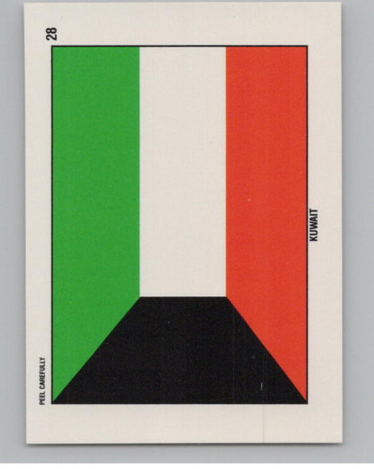 1991 Topps Desert Storm Stickers #28 Kuwait V105290 Image 1