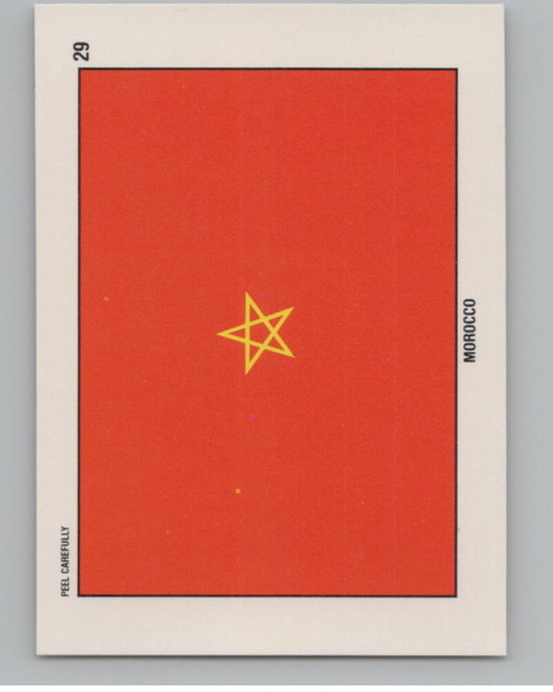 1991 Topps Desert Storm Stickers #29 Morocco V105291 Image 1