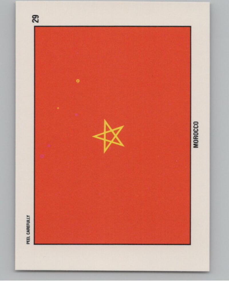1991 Topps Desert Storm Stickers #29 Morocco V105292 Image 1