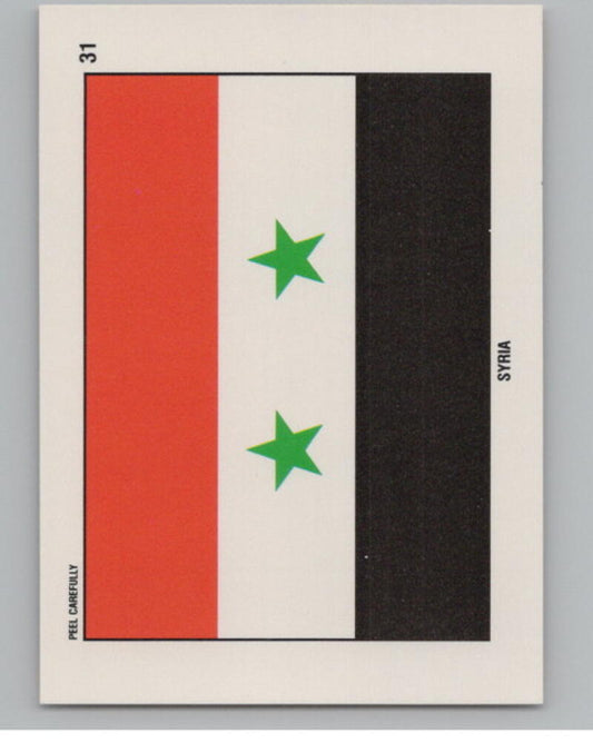 1991 Topps Desert Storm Stickers #31 Syria V105294 Image 1