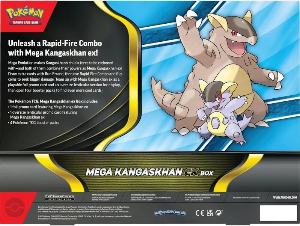 Pokemon TCG: Mega Kangaskhan EX Sealed Box - Oversize and Foil Image 2