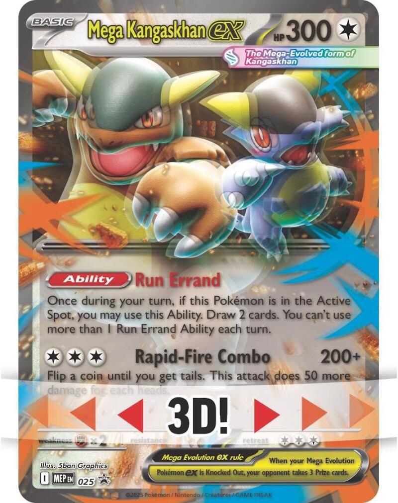 Pokemon TCG: Mega Kangaskhan EX Sealed Box - Oversize and Foil Image 3