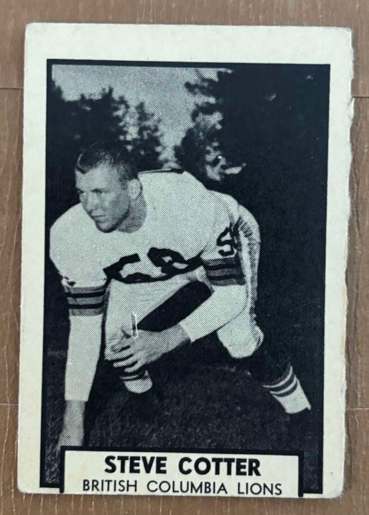 1962 Topps CFL #8 Lonnie Dennis  RC Rookie British Columbia Lions  V105301 Image 1