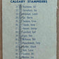 1962 Topps CFL #37 Calgary Stampeders  Calgary Stampeders  V105321 Image 2