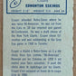 1962 Topps CFL #41 Al Ecuyer  RC Rookie Edmonton Eskimos  V105326 Image 2
