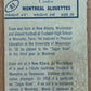 1962 Topps CFL #83 Milt Crain  RC Rookie Montreal Alouettes  V105354 Image 2