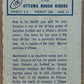 1962 Topps CFL #108 Bob Simpson  Ottawa Rough Riders  V105364 Image 2