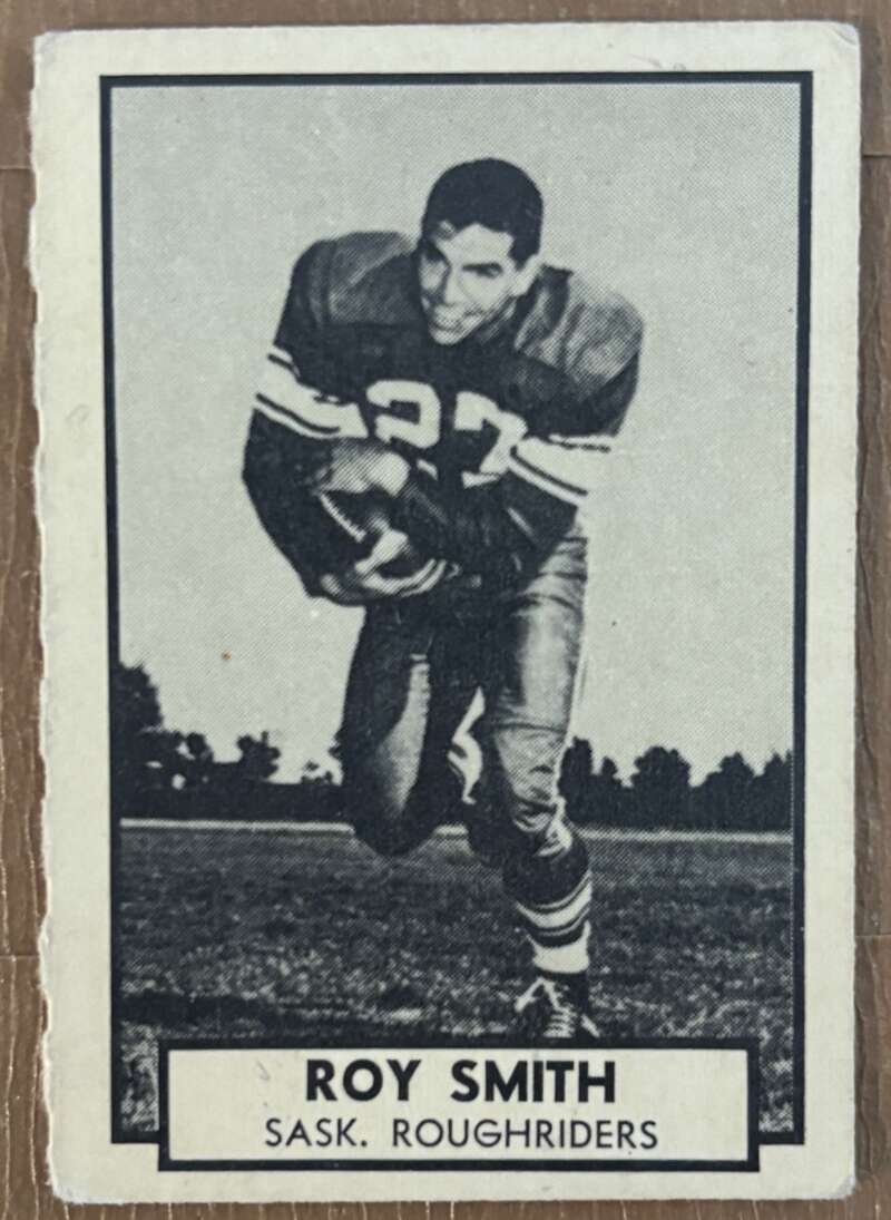 1962 Topps CFL #129 Ray Smith  Saskatchewan Roughriders  V105369 Image 1