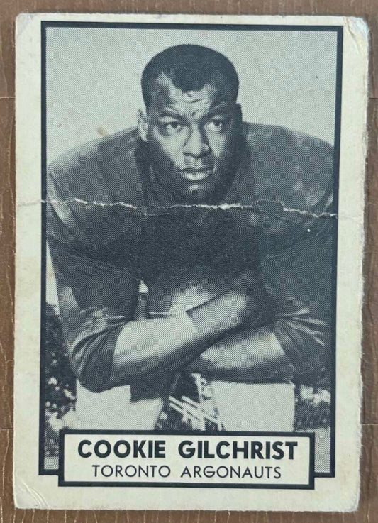 1962 Topps CFL #134 Cookie Gilchrist  Toronto Argonauts  V105371 Image 1
