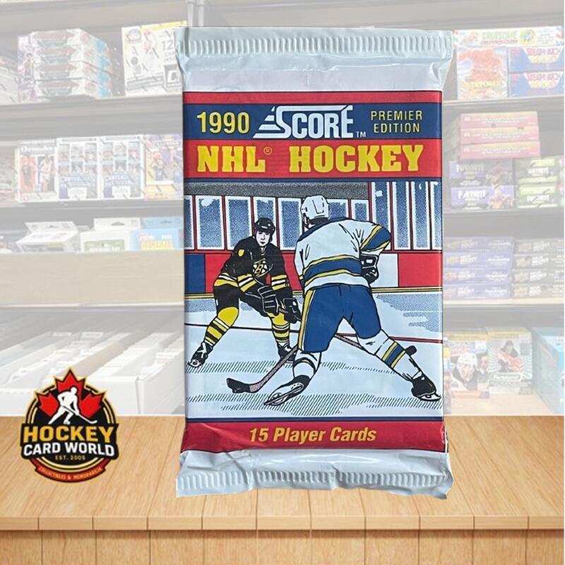 1990-91 Score American Hockey Pack - 15 cards Per Pack  Image 1