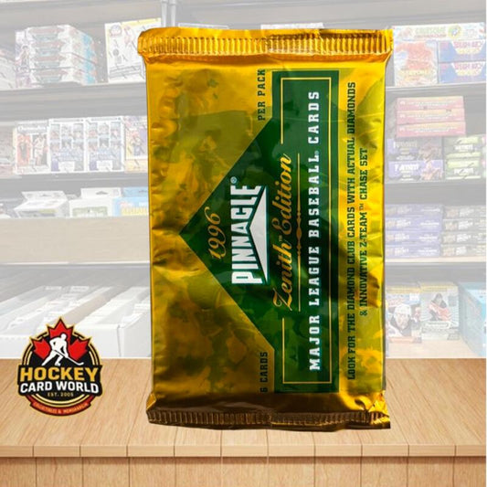 1996 Pinnacle Zenith Baseball Hobby Sealed Baseball Card Pack - 8 Cards Per Pack Image 1