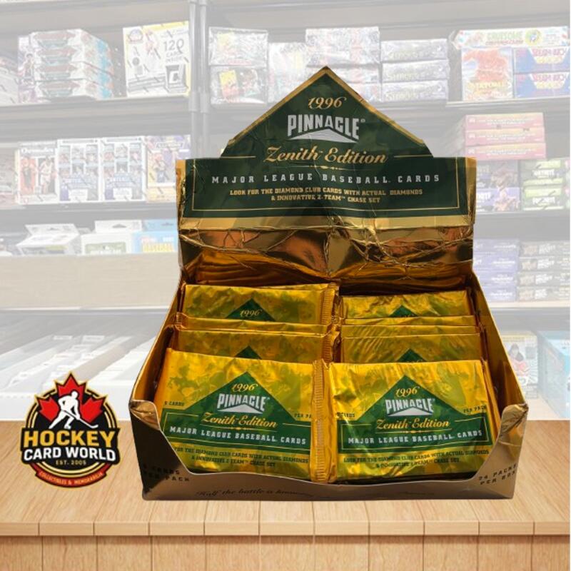 1996 Pinnacle Zenith Baseball Hobby Sealed Baseball Card Pack - 8 Cards Per Pack Image 3