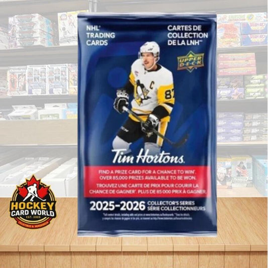 2025-26 Upper Deck Tim Hortons Hockey Hobby Pack - Canadian Exclusive  Image 1