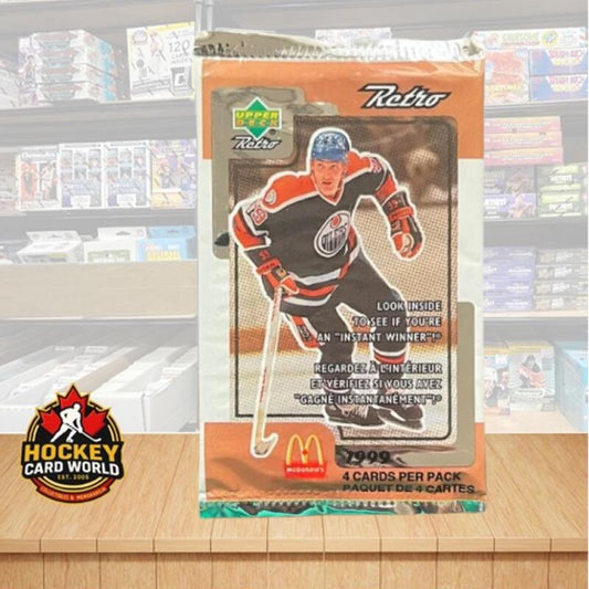 1999-00 Upper Deck Retro McDonald's Hockey Hobby Pack - Canadian Exclusive  Image 1