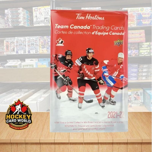 2021-22 Upper Deck Tim Hortons "Team Canada" Hobby Pack - Canadian Exclusive  Image 1