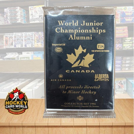 1995 World Junior Championships Alumni Imperial Oil Sealed Set of 15 Cards Image 1