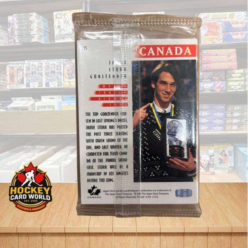 1995 World Junior Championships Alumni Imperial Oil Sealed Set of 15 Cards Image 2