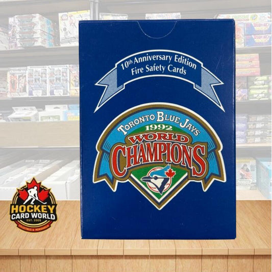 1992 Toronto Blue Jays World Champions Fire Safety 10th Ann. Edition Card Set Image 1