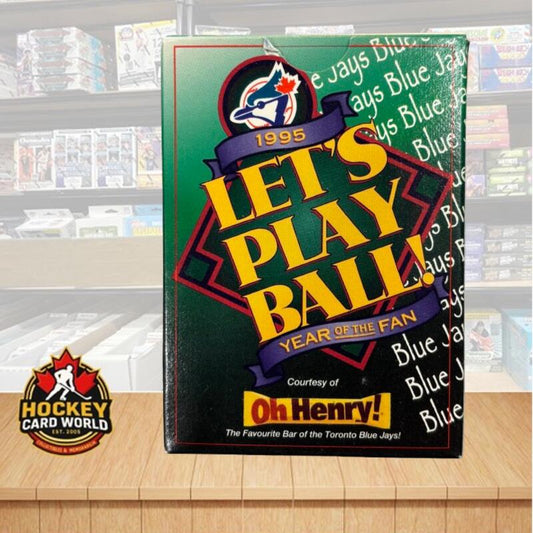 1995 Toronto Blue Jays Let's Play Ball Oh Henry Year of Fan Baseball Card Set Image 1