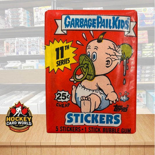 1987 Topps Garbage Pail Kids Series 11 Hobby Sealed Pack - 5 Stickers Per Pack Image 1