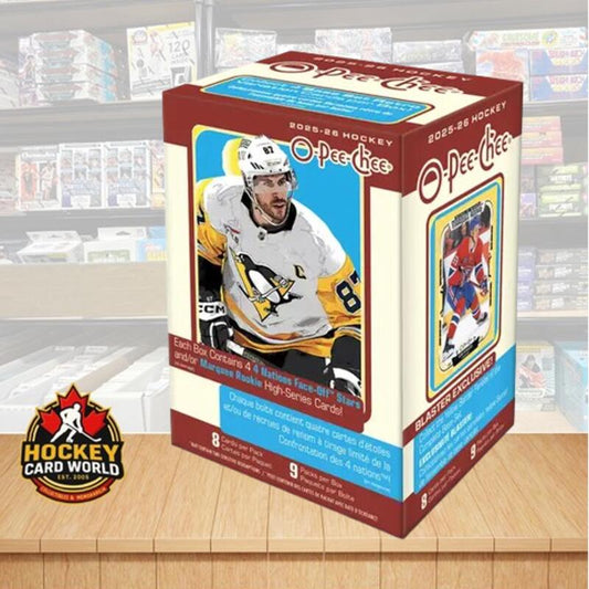 2025-26 Upper Deck O-Pee-Chee Hockey Blaster Box - 9 Packs Per Box Image 1