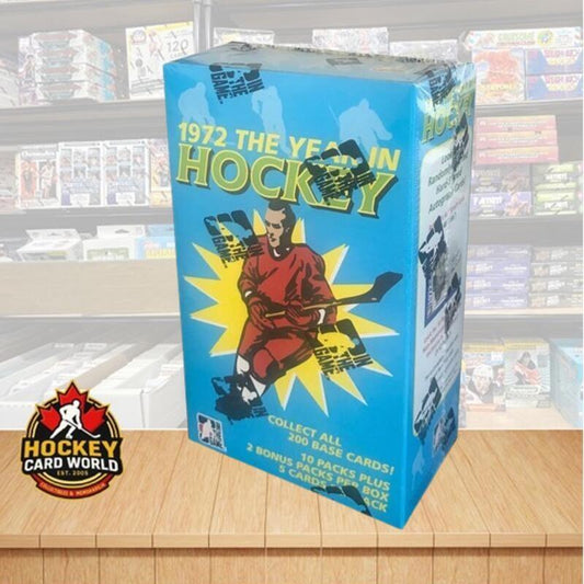 2009-10 In The Game 1972 Hockey Sealed Box - 12 Packs Per Box Image 1