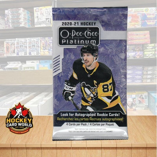 2020-21 Upper Deck O-Pee-Chee Platinum Factory Sealed Hockey PACK Image 1