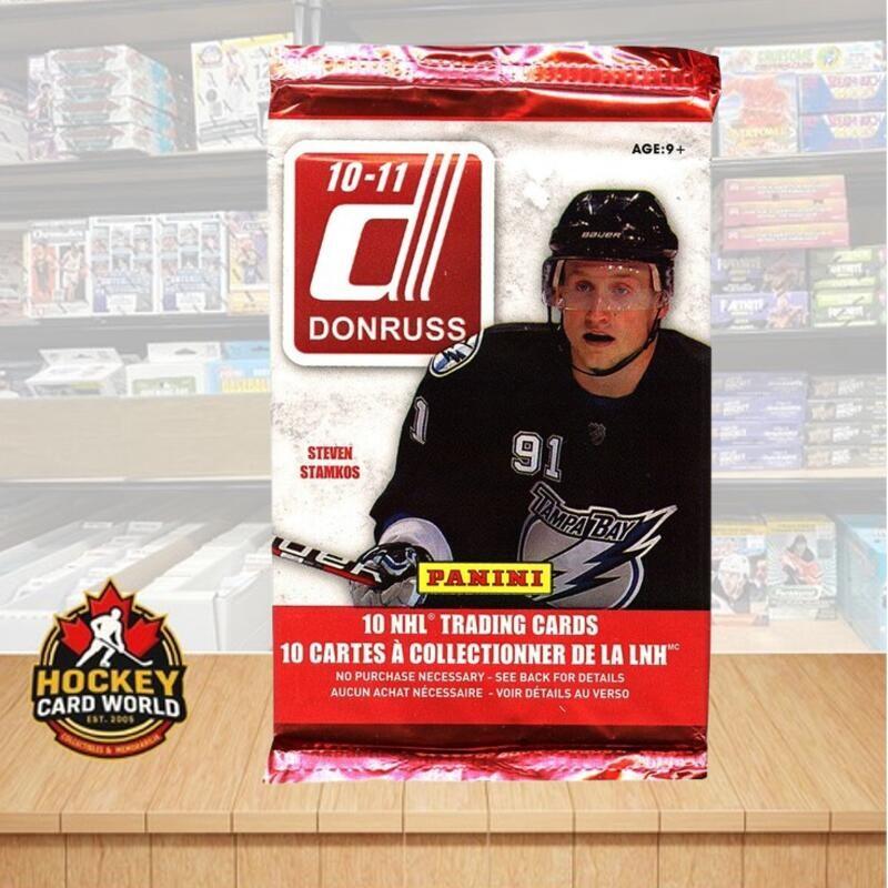  2010-11 Panini Donruss Hockey Hobby Pack - 10 Cards Per Pack Image 1