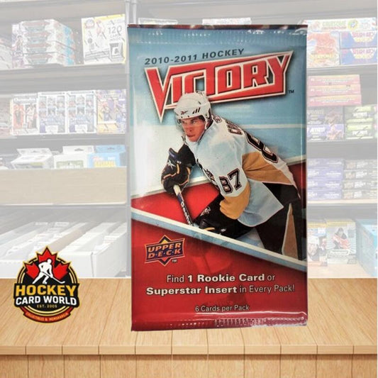 2010-11 Upper Deck Victory Hockey Pack - 6 cards Per Pack  Image 1