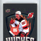2025-26 Upper Deck Bootleg #BL15 Jack Hughes Hockey Graded HCWG 9 Image 1