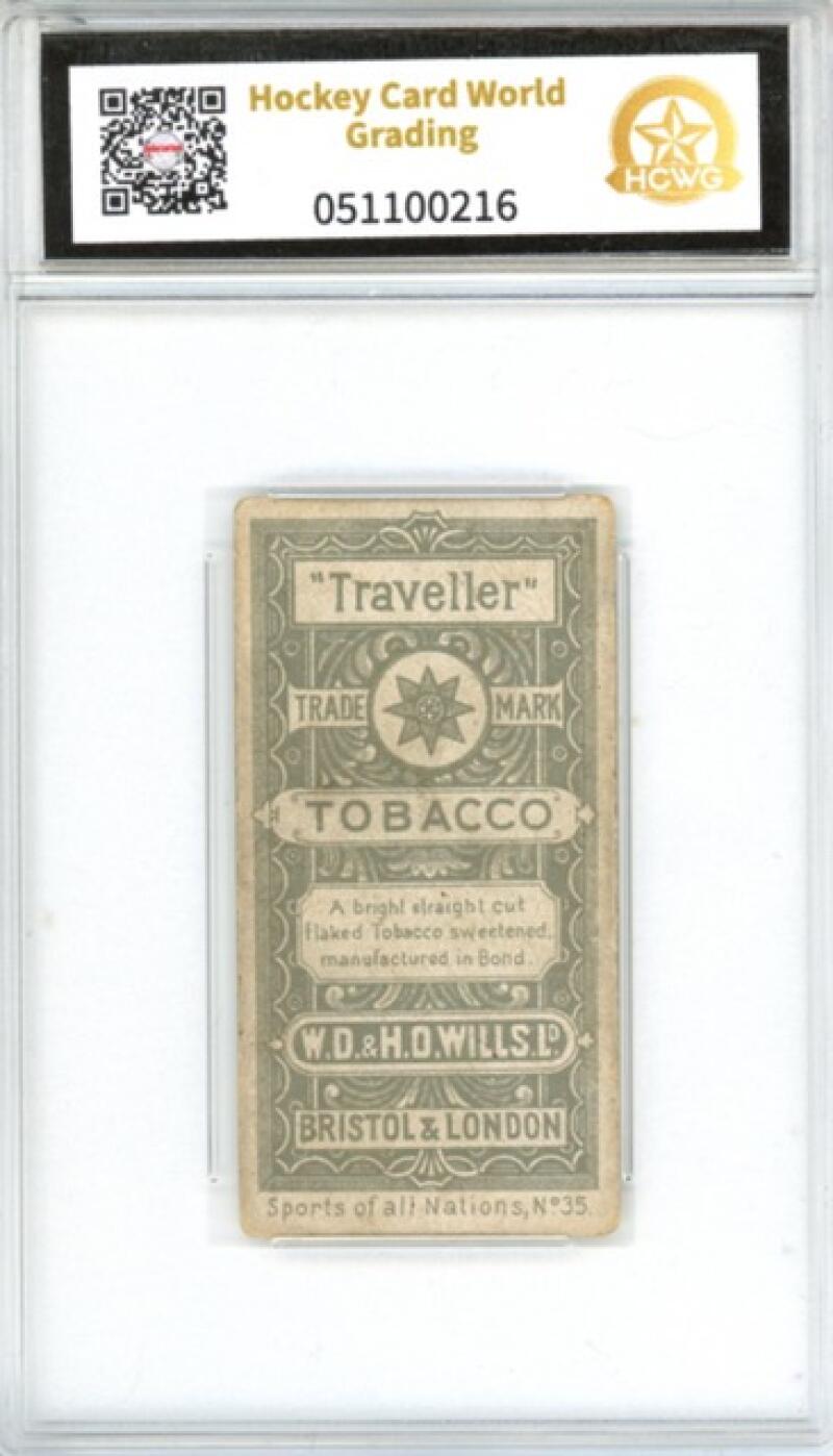 1900 Will's Cigarettes Tobacco Travellers Scotland Sports Nations Graded HCWG 2 Image 2