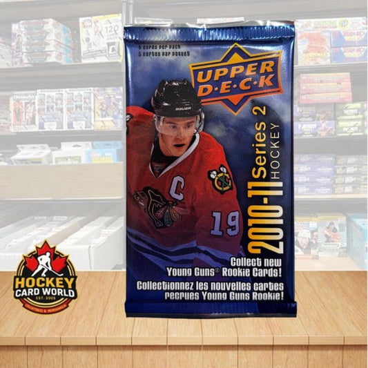 2010-11 Upper Deck Series 2 Hockey Sealed Pack - 5 Cards Per Pack Image 1